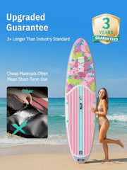 10'6" Inflatable Stand Up Paddle Board Set
