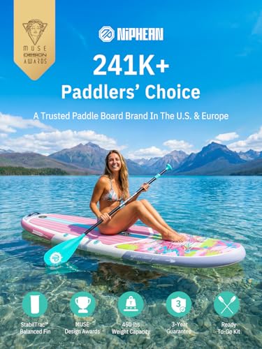 10'6" Inflatable Stand Up Paddle Board Set