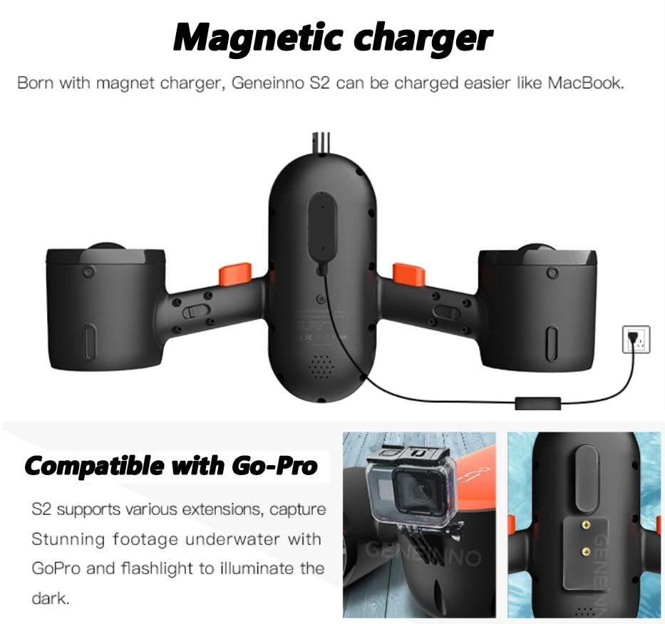 Dual-Motor Underwater Scooter