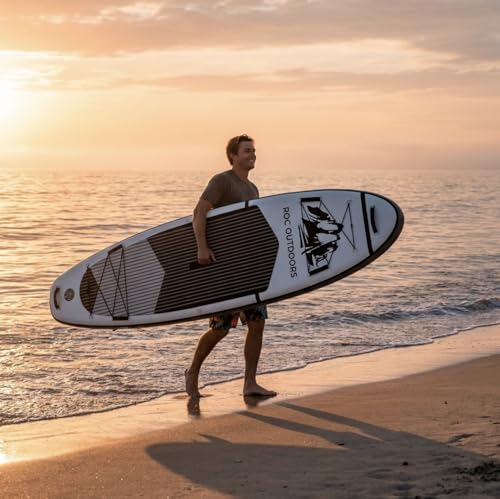 10'6" Inflatable Stand Up Paddle Board Set