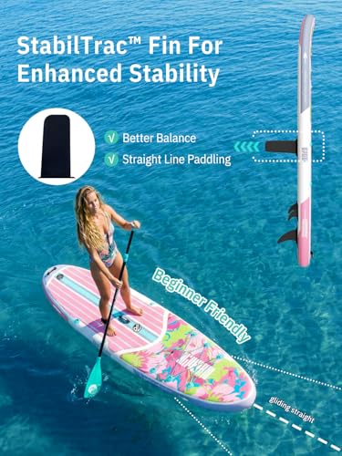10'6" Inflatable Stand Up Paddle Board Set