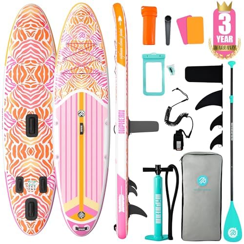 10'6" Inflatable Stand Up Paddle Board Set