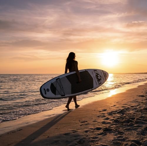 10'6" Inflatable Stand Up Paddle Board Set