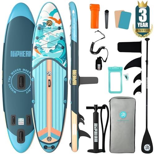 10'6" Inflatable Stand Up Paddle Board Set