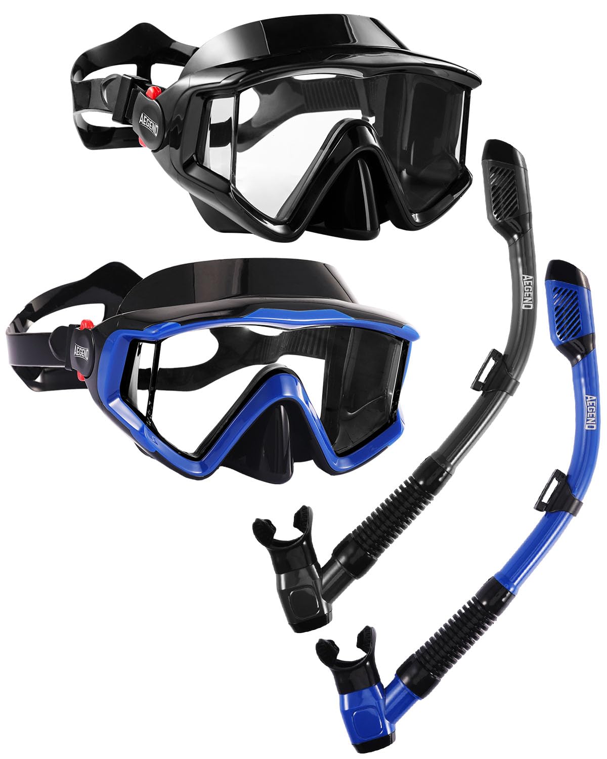 Dry Top Snorkel Mask Set