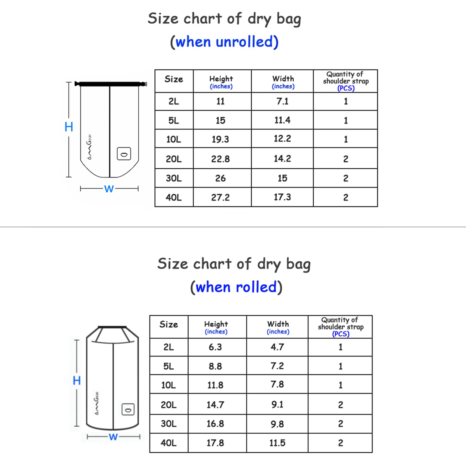 Waterproof Floating Dry Bag