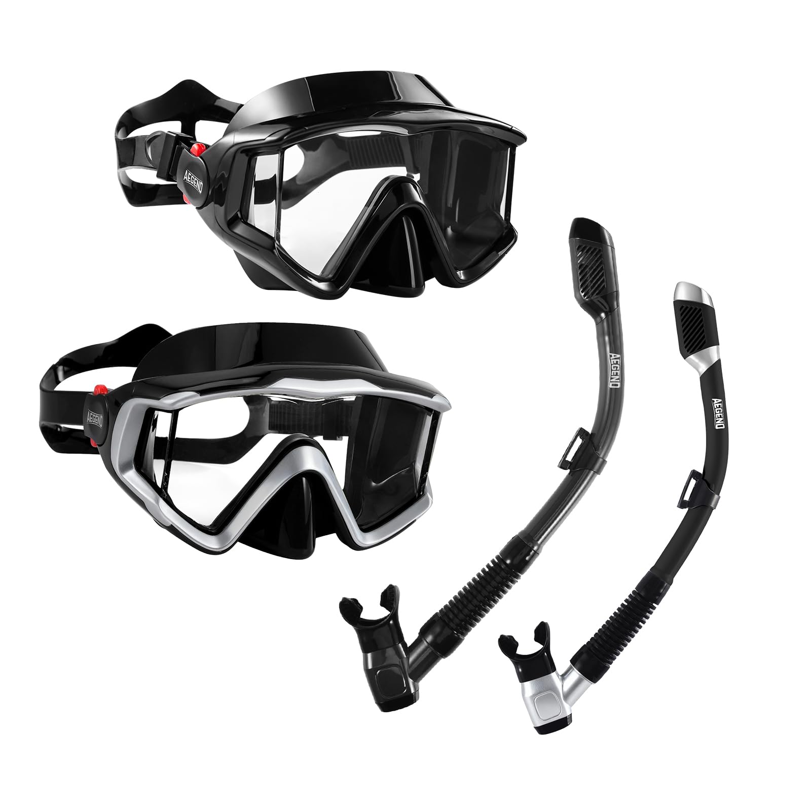 Dry Top Snorkel Mask Set