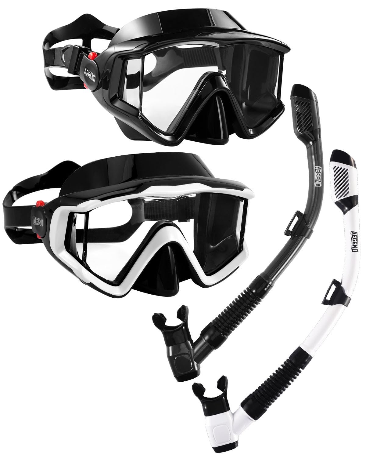 Dry Top Snorkel Mask Set