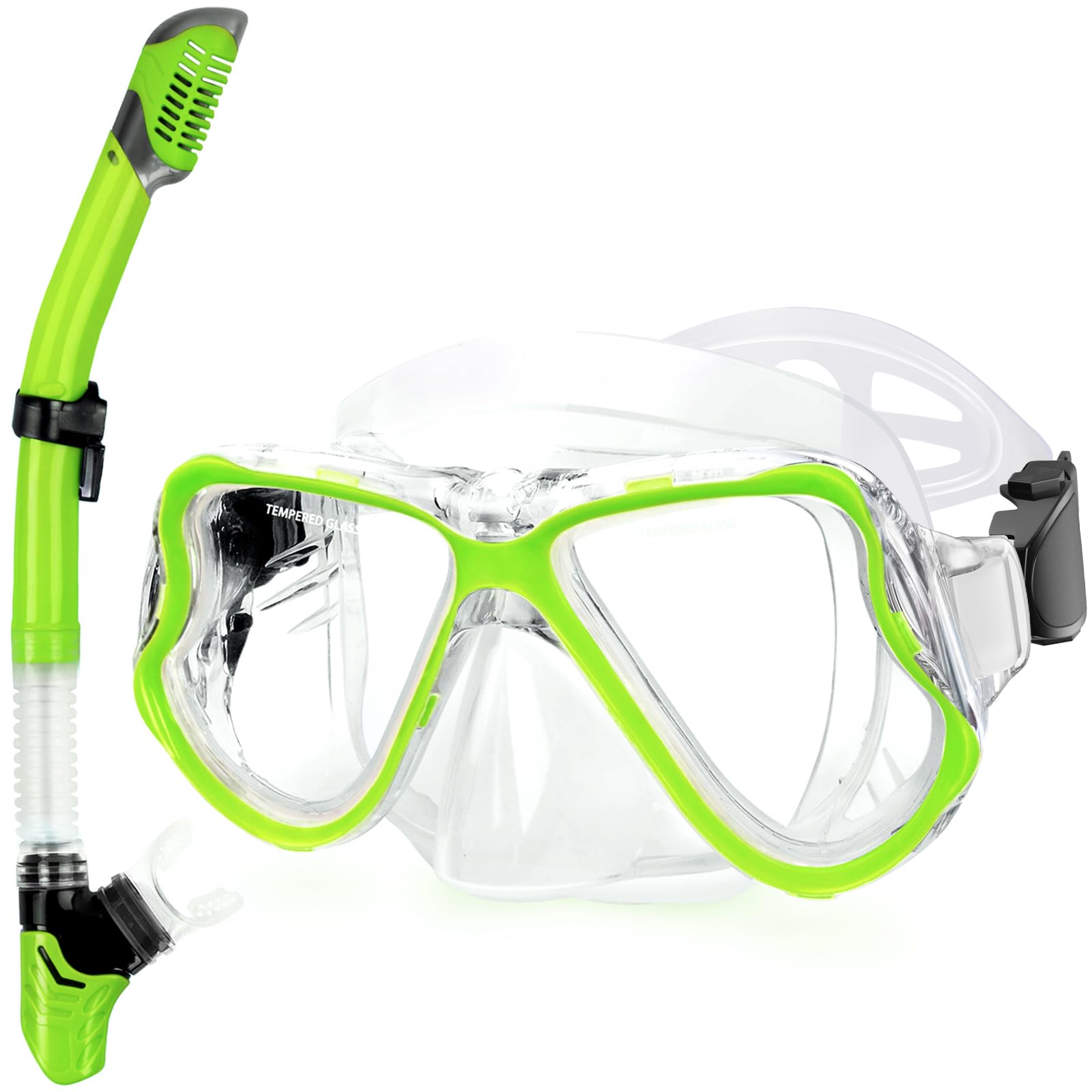 Dry Snorkel Mask Set
