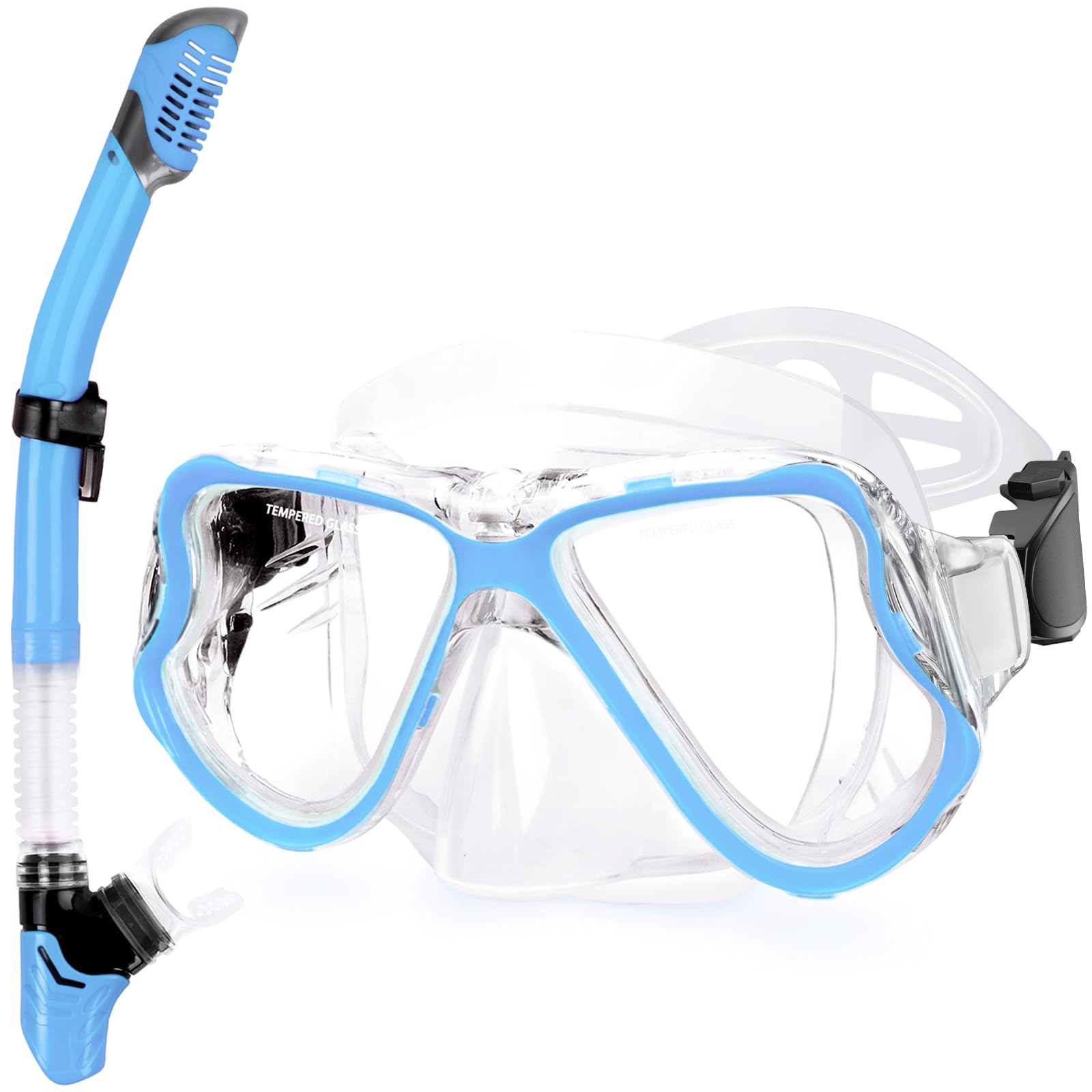 Dry Snorkel Mask Set