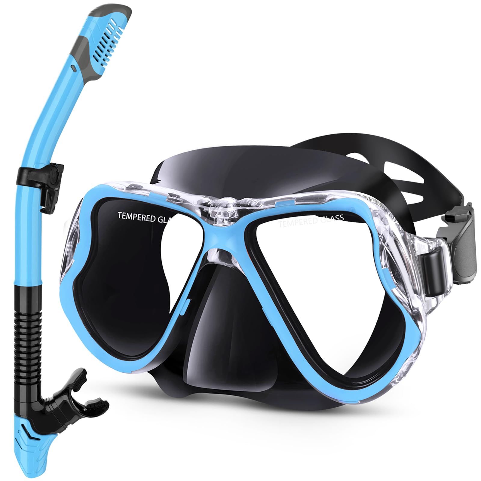 Dry Snorkel Mask Set