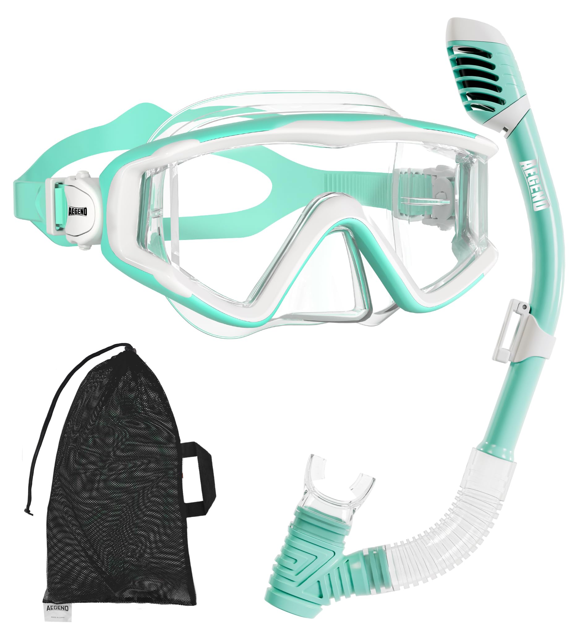 Dry Top Snorkel Mask Set