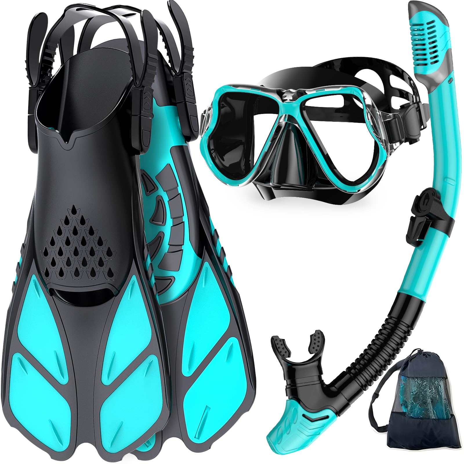 Mask Fins & Snorkel Set