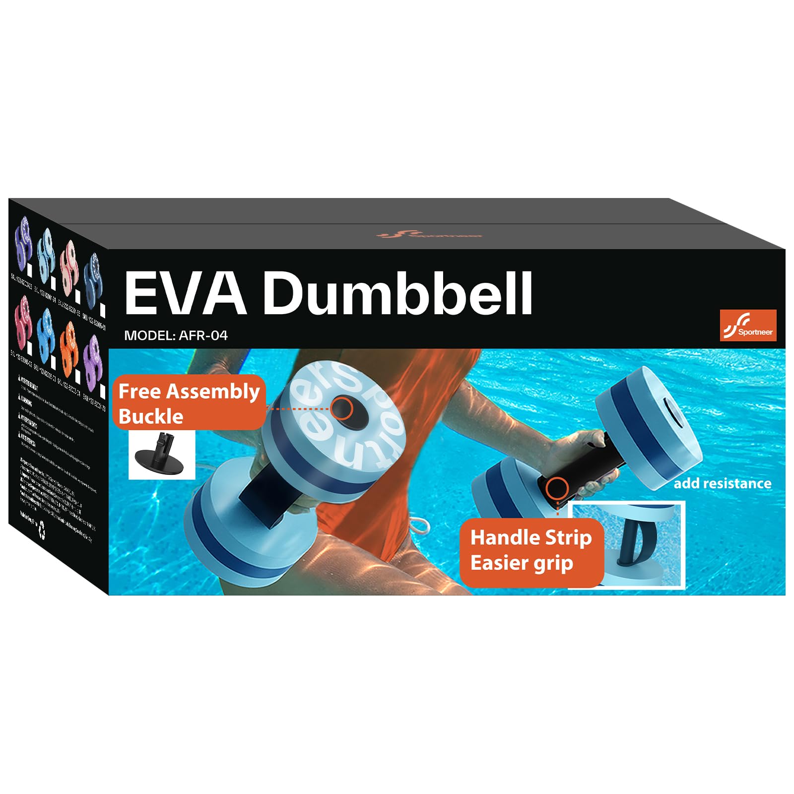 Water Aerobics Dumbbells Set