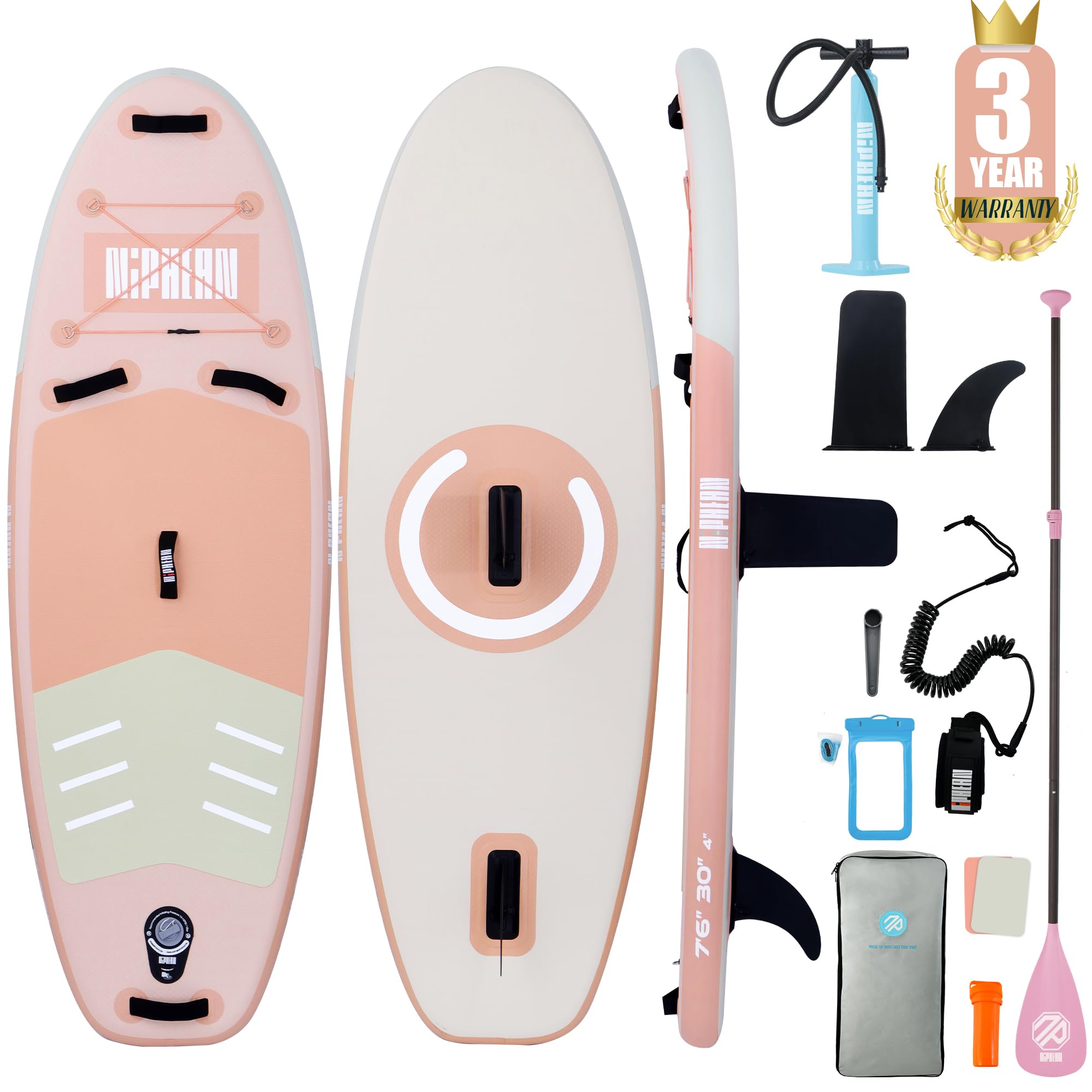 10'6" Inflatable Stand Up Paddle Board Set
