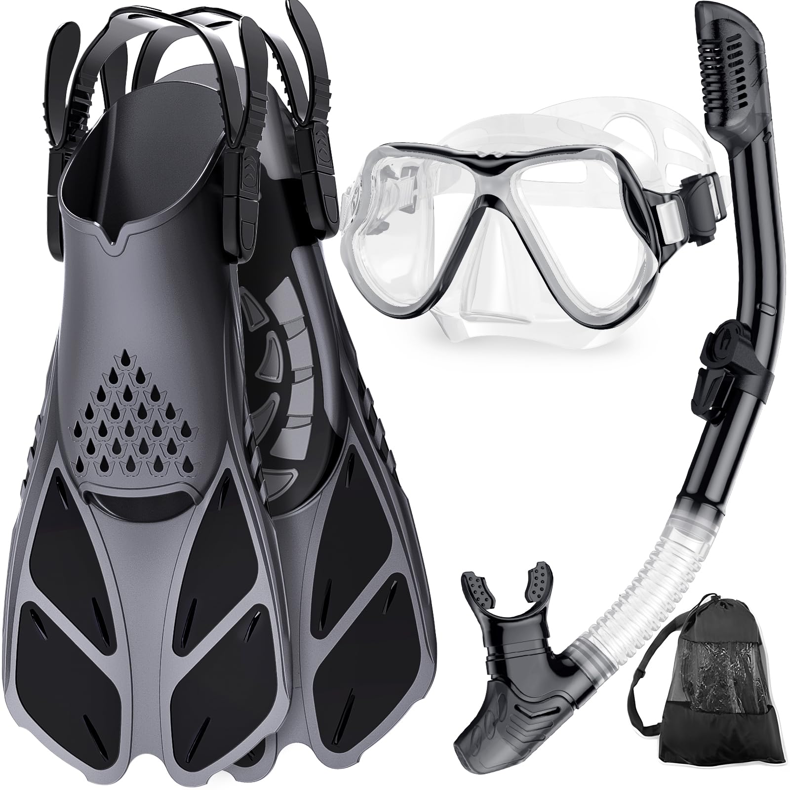 Mask Fins & Snorkel Set