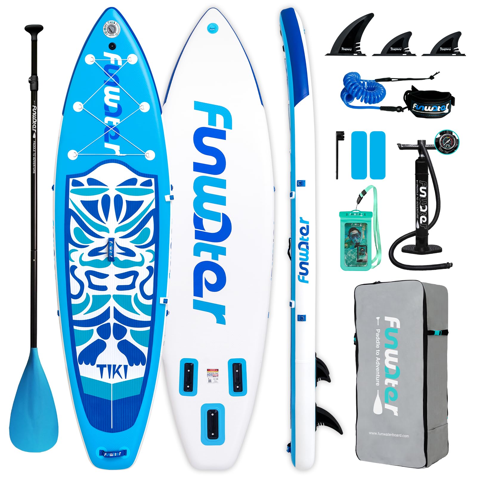 Ultra-Light Inflatable Stand Up Paddle Board Set