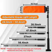 360° Kayak LED Safety Light