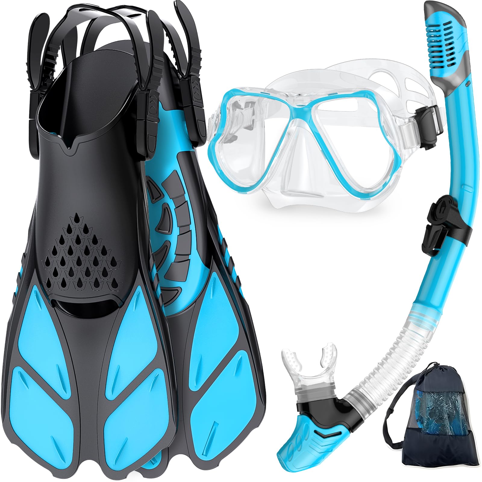 Mask Fins & Snorkel Set