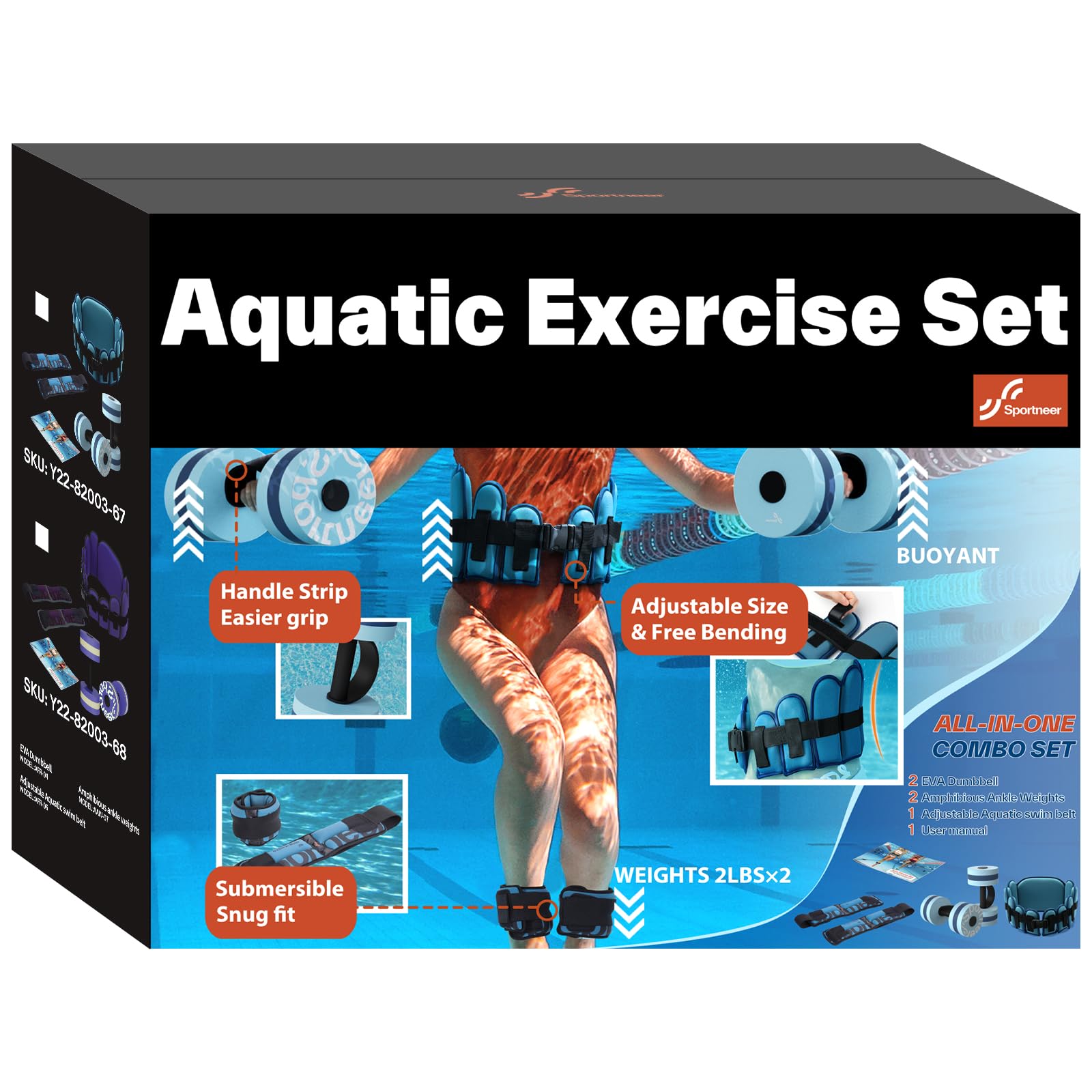 Aquatic Exercise Combo Set