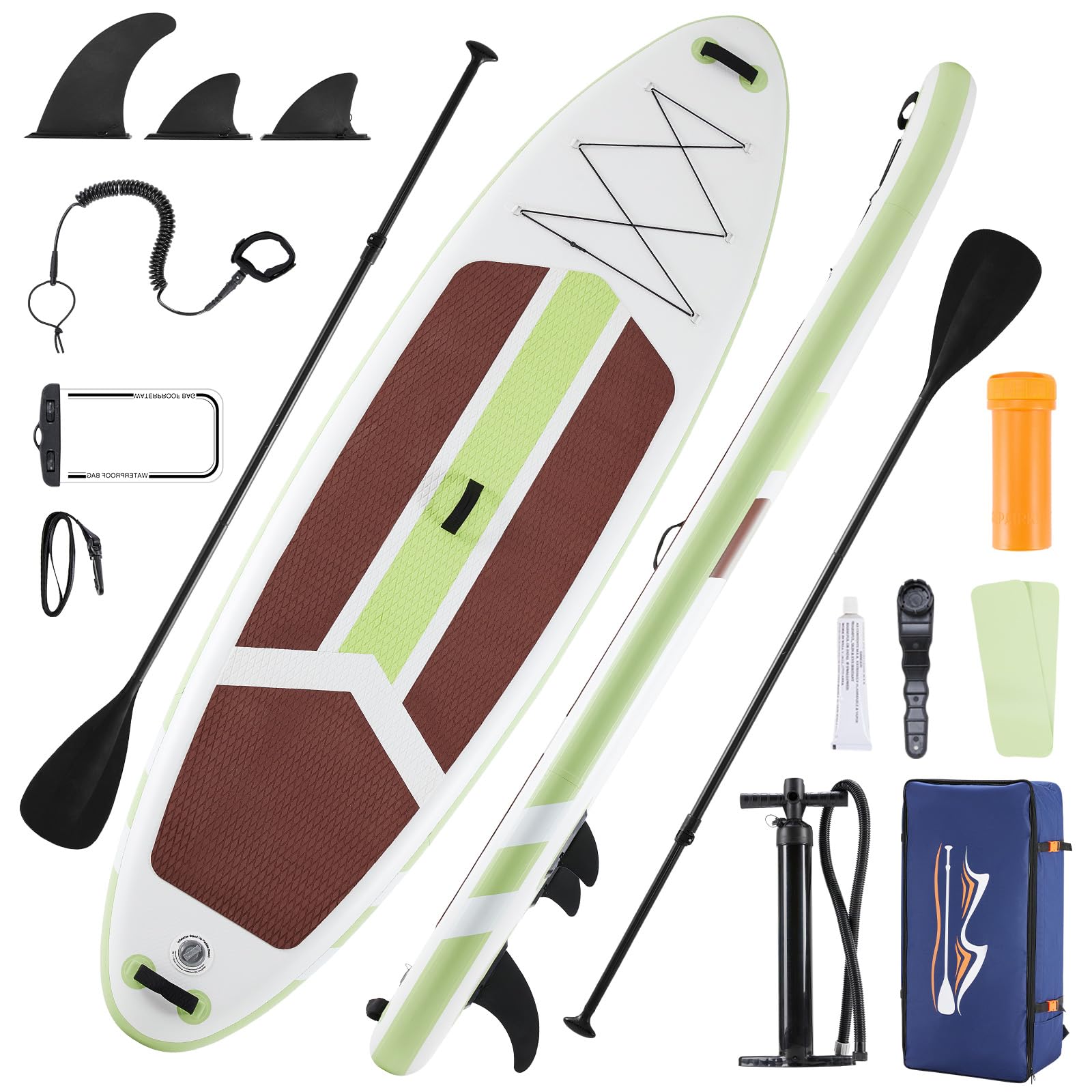 10.5' Inflatable Stand Up Paddle Board Set