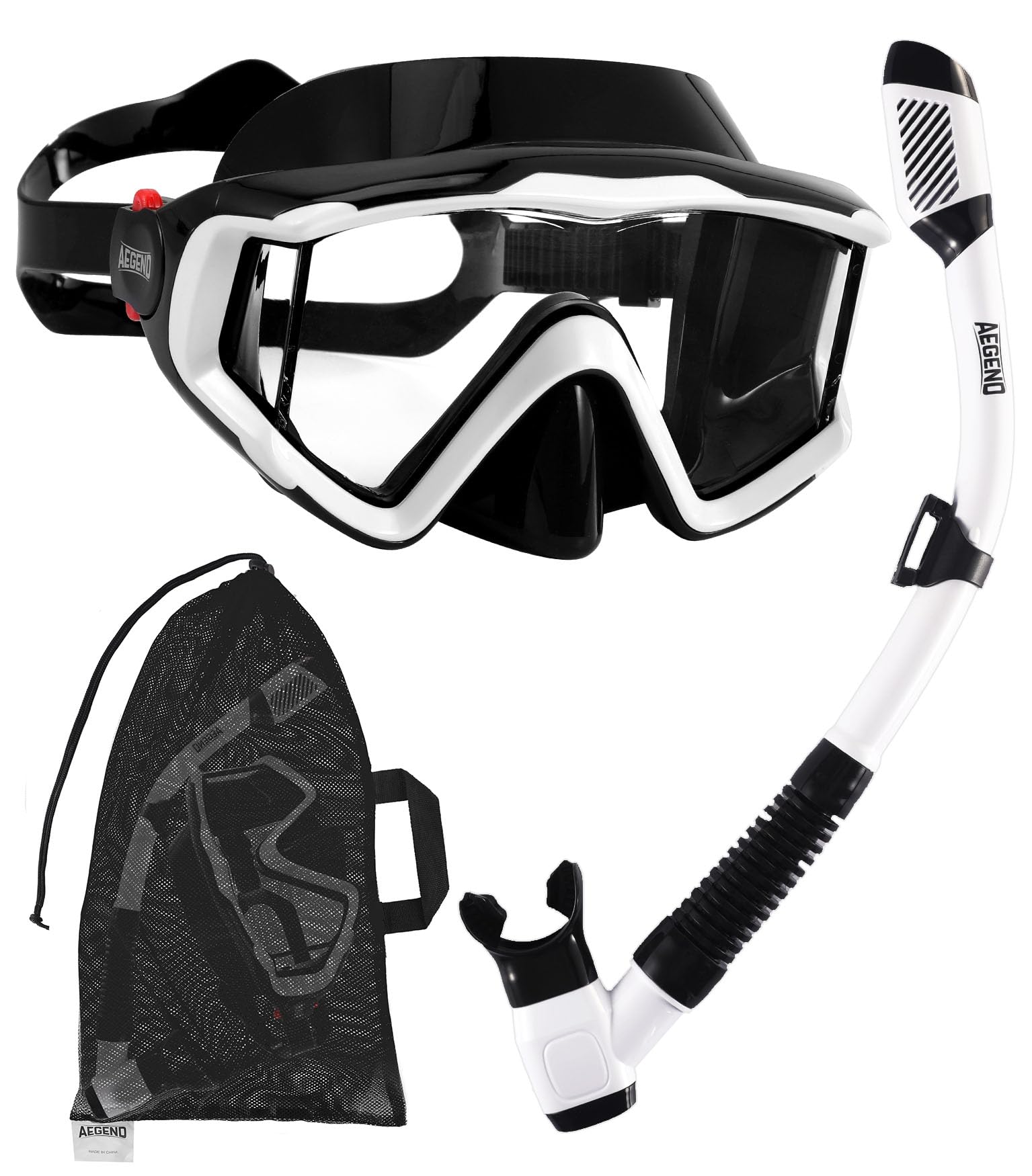Dry Top Snorkel Mask Set