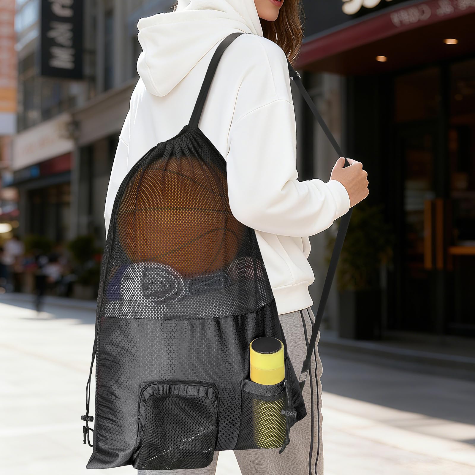 Waterproof Mesh Swim Backpack