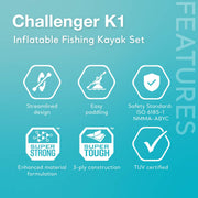 Inflatable Kayak Set