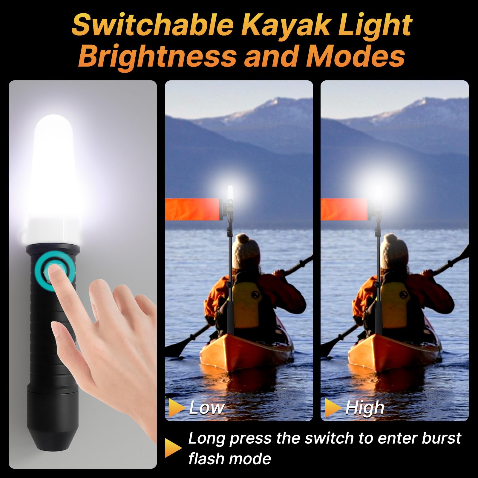 360° Kayak LED Safety Light