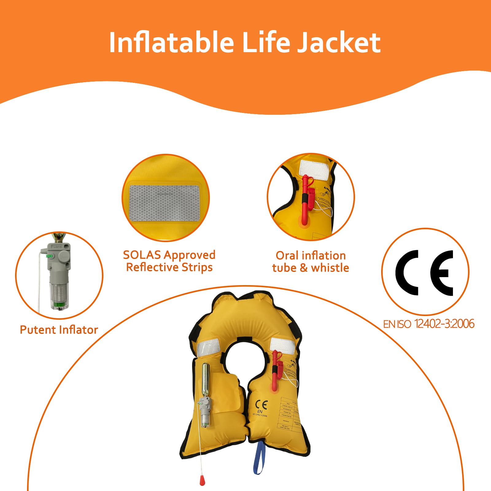 Automatic Inflatable Life Jacket