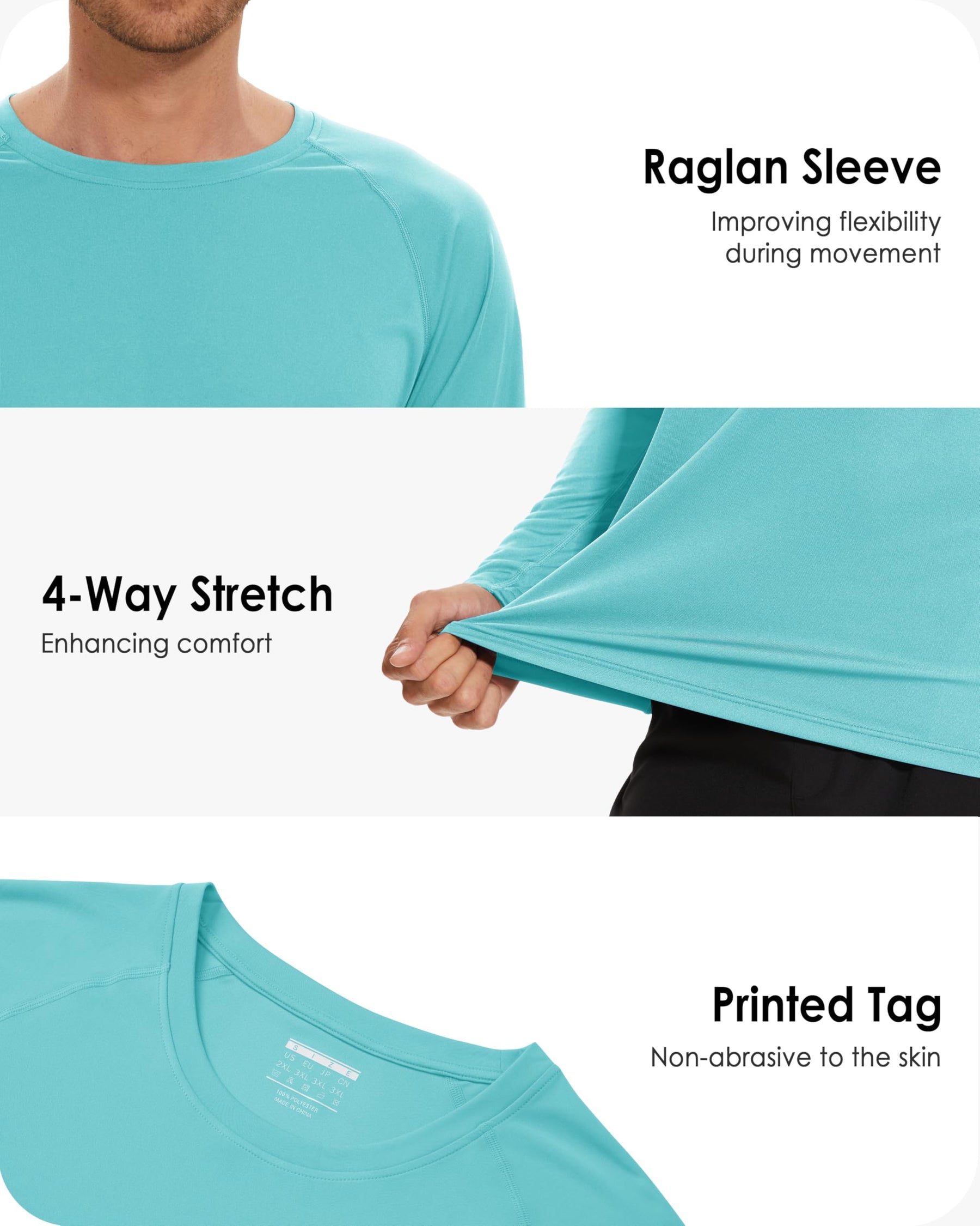 Men's UPF 50+ Rash Guard