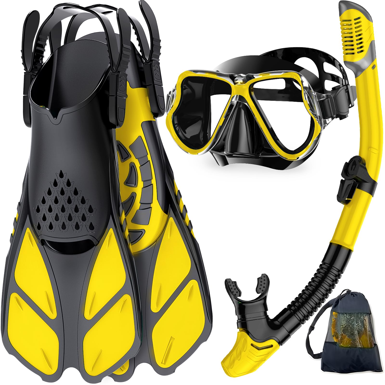 Mask Fins & Snorkel Set