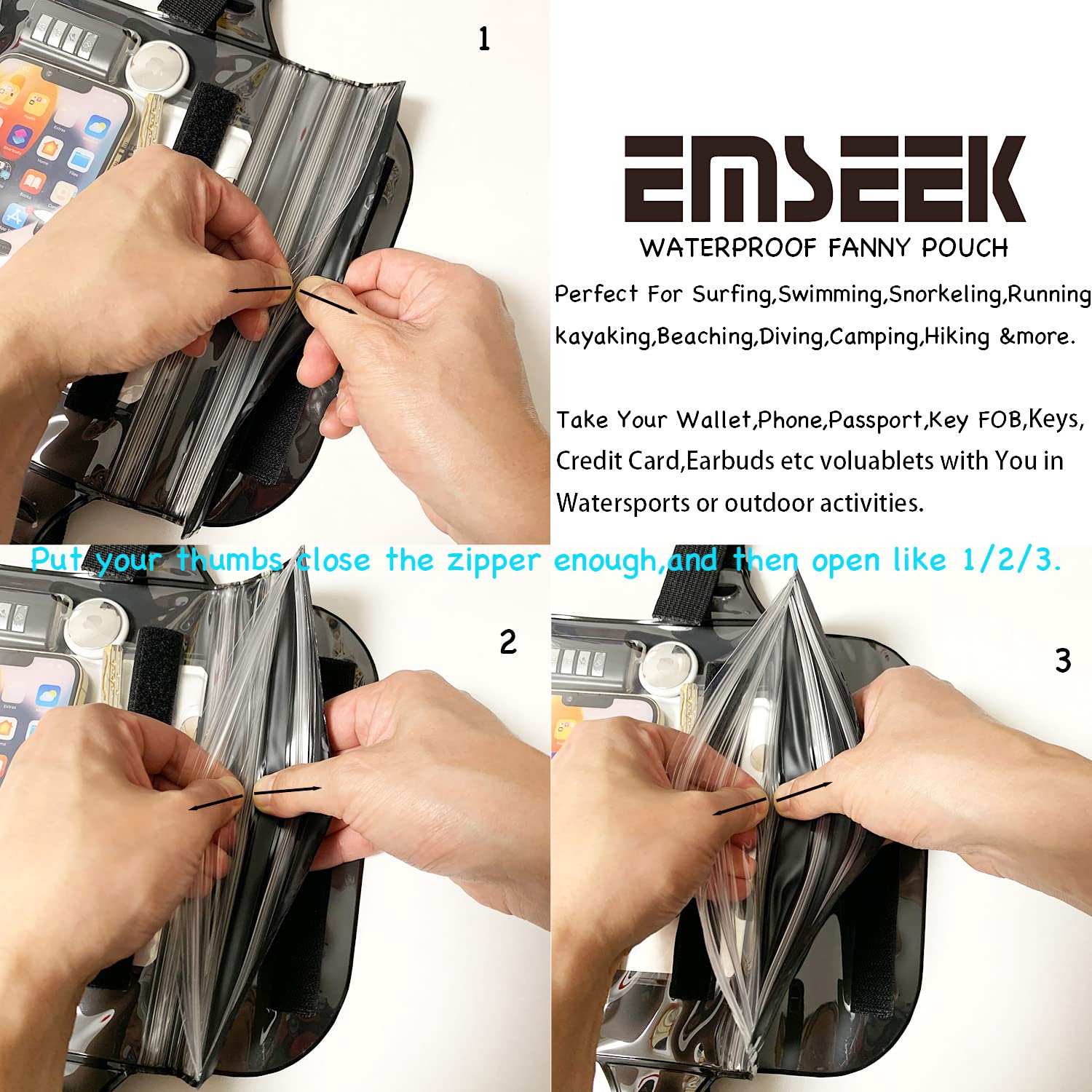 Waterproof Waist Dry Pouch