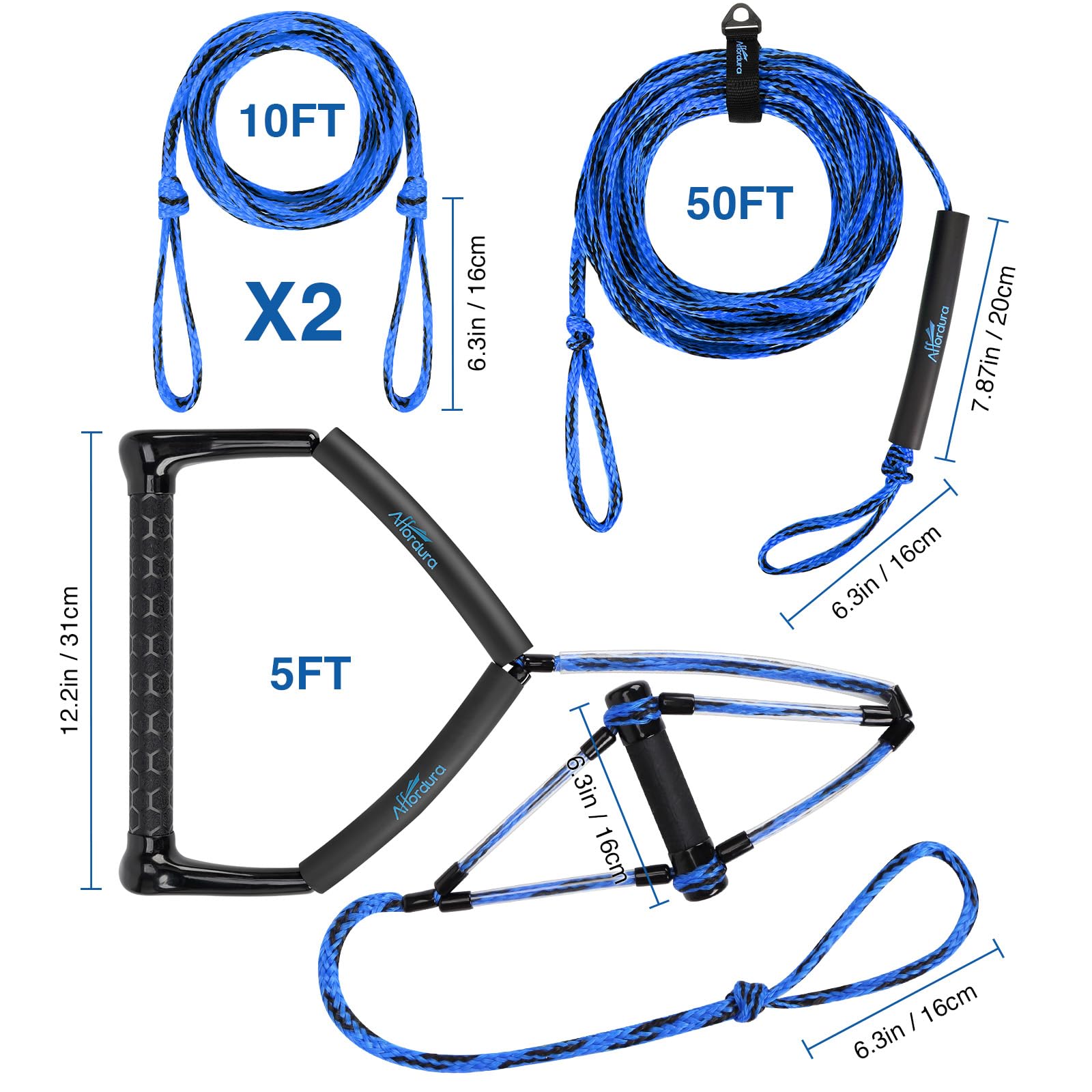 75FT Wakeboard Rope Set
