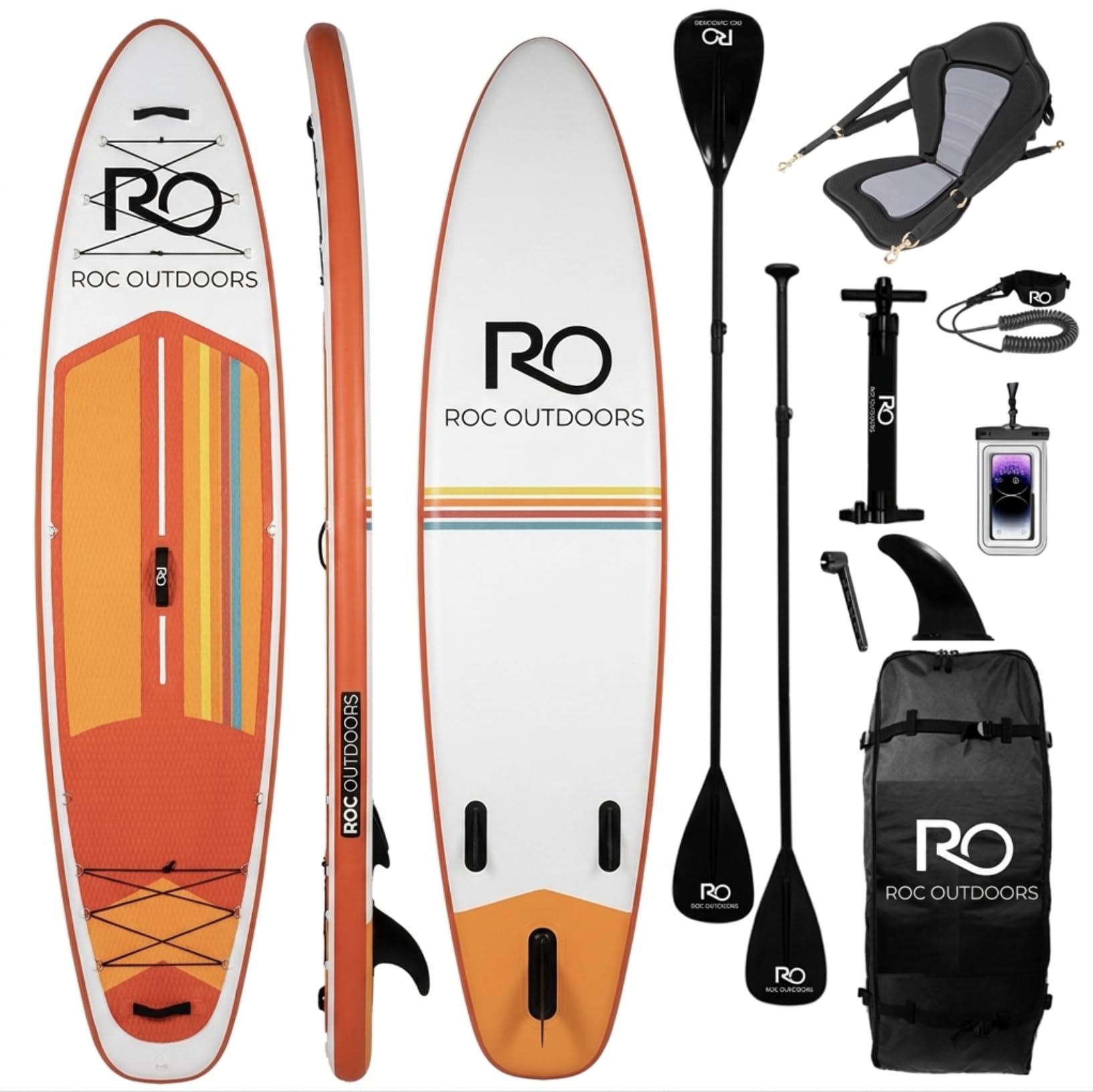 10'6" Inflatable Stand Up Paddle Board Set