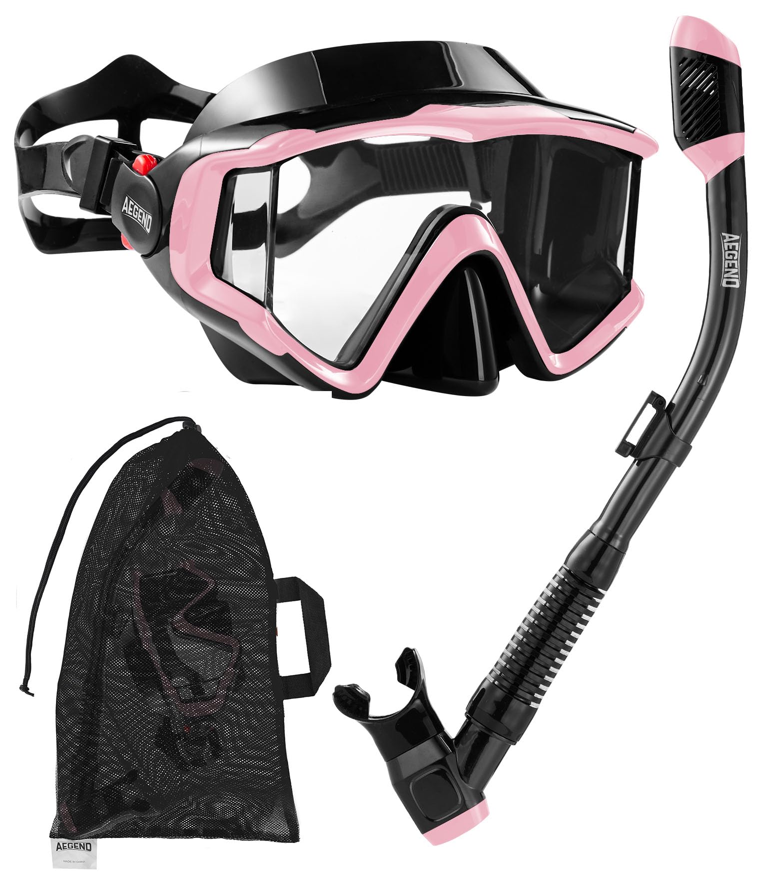 Dry Top Snorkel Mask Set