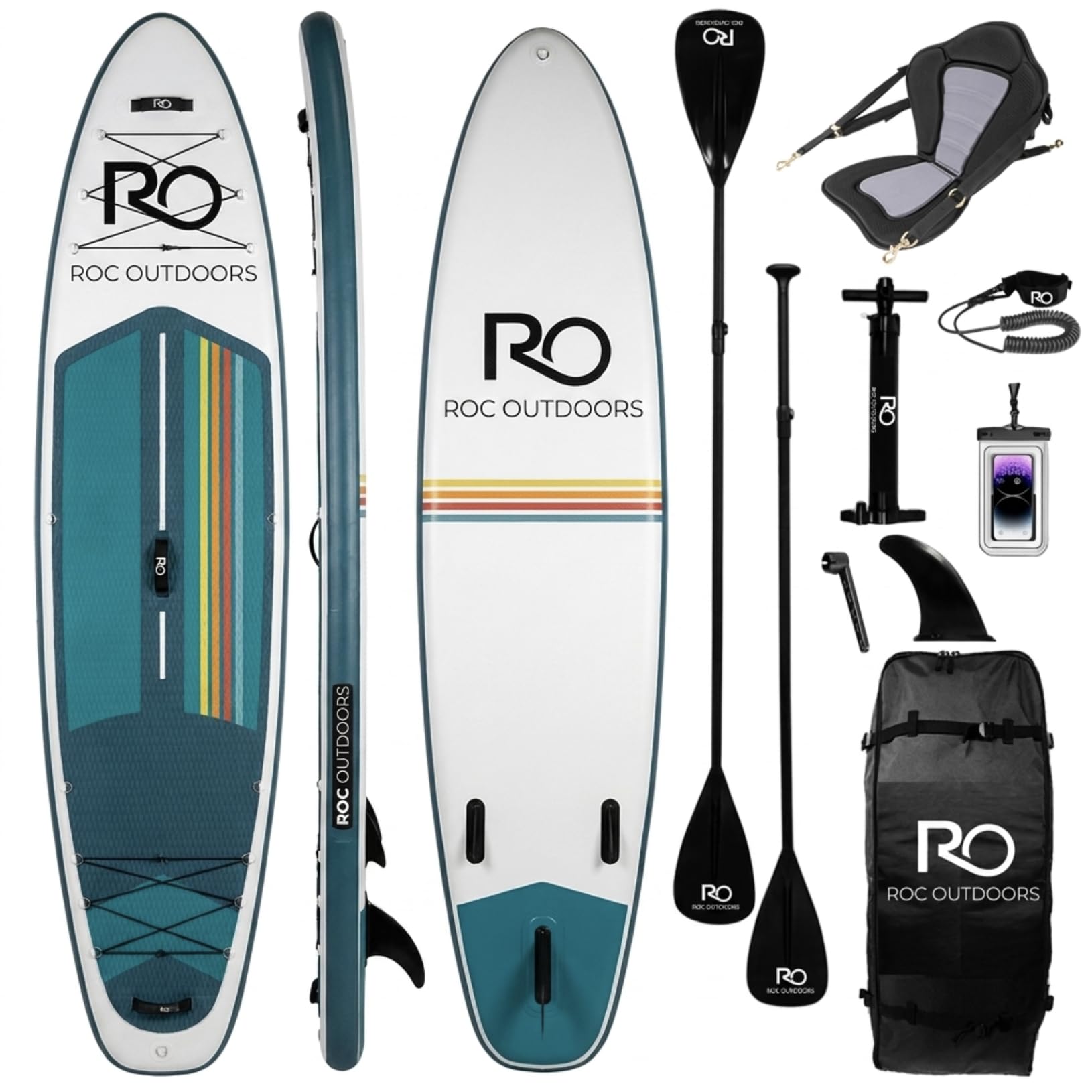 10'6" Inflatable Stand Up Paddle Board Set