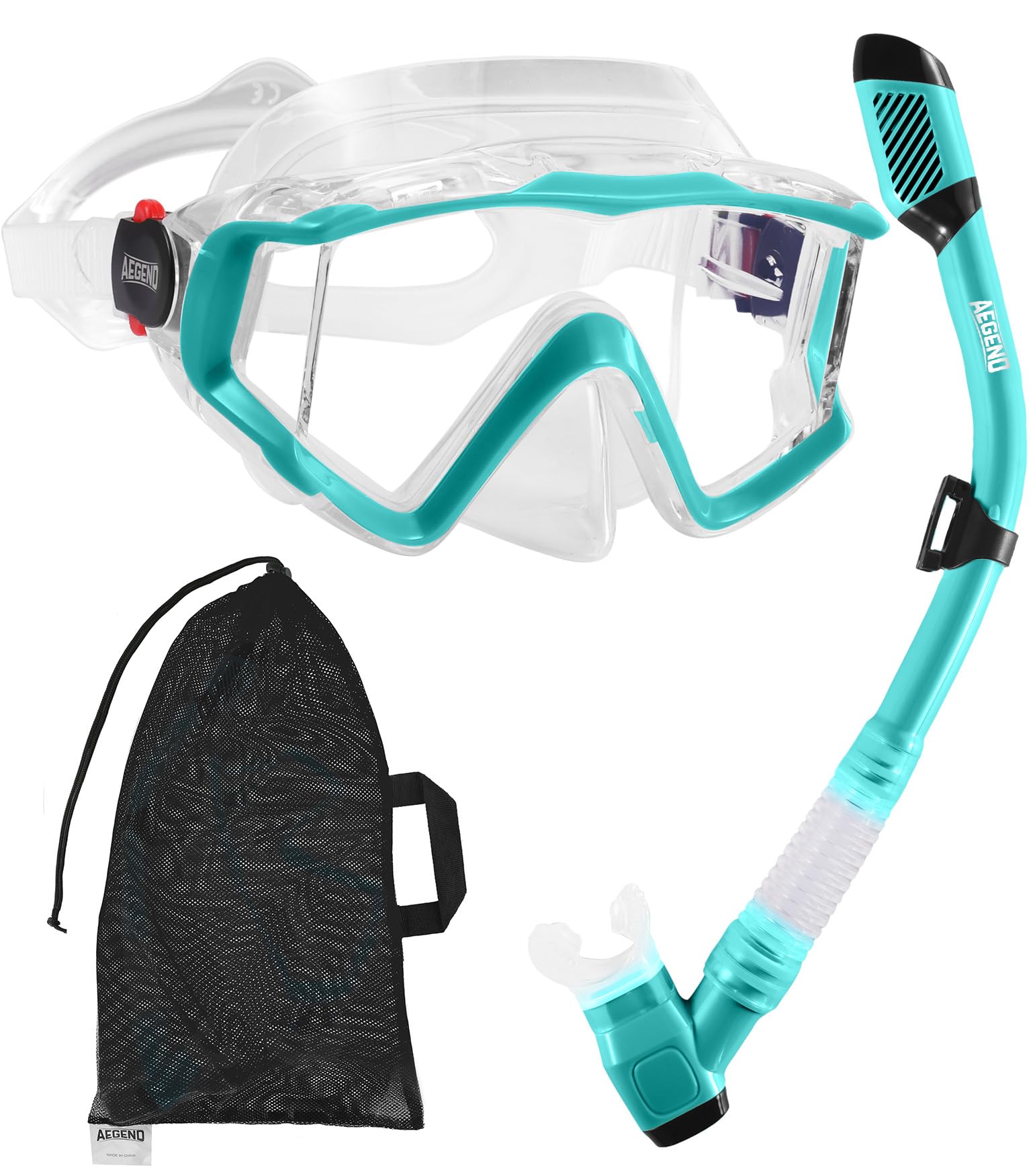 Dry Top Snorkel Mask Set