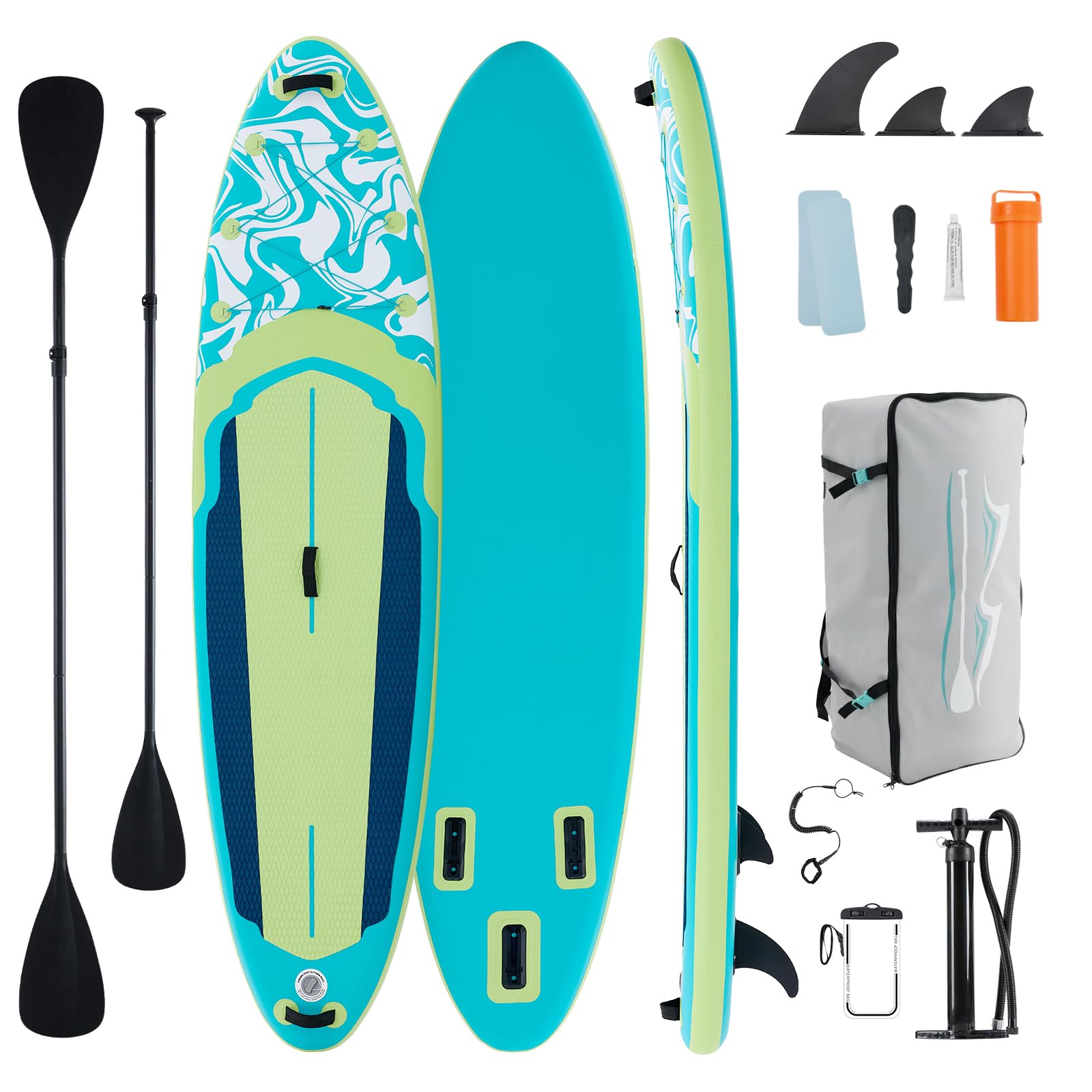 Inflatable Stand Up Paddle Board Set