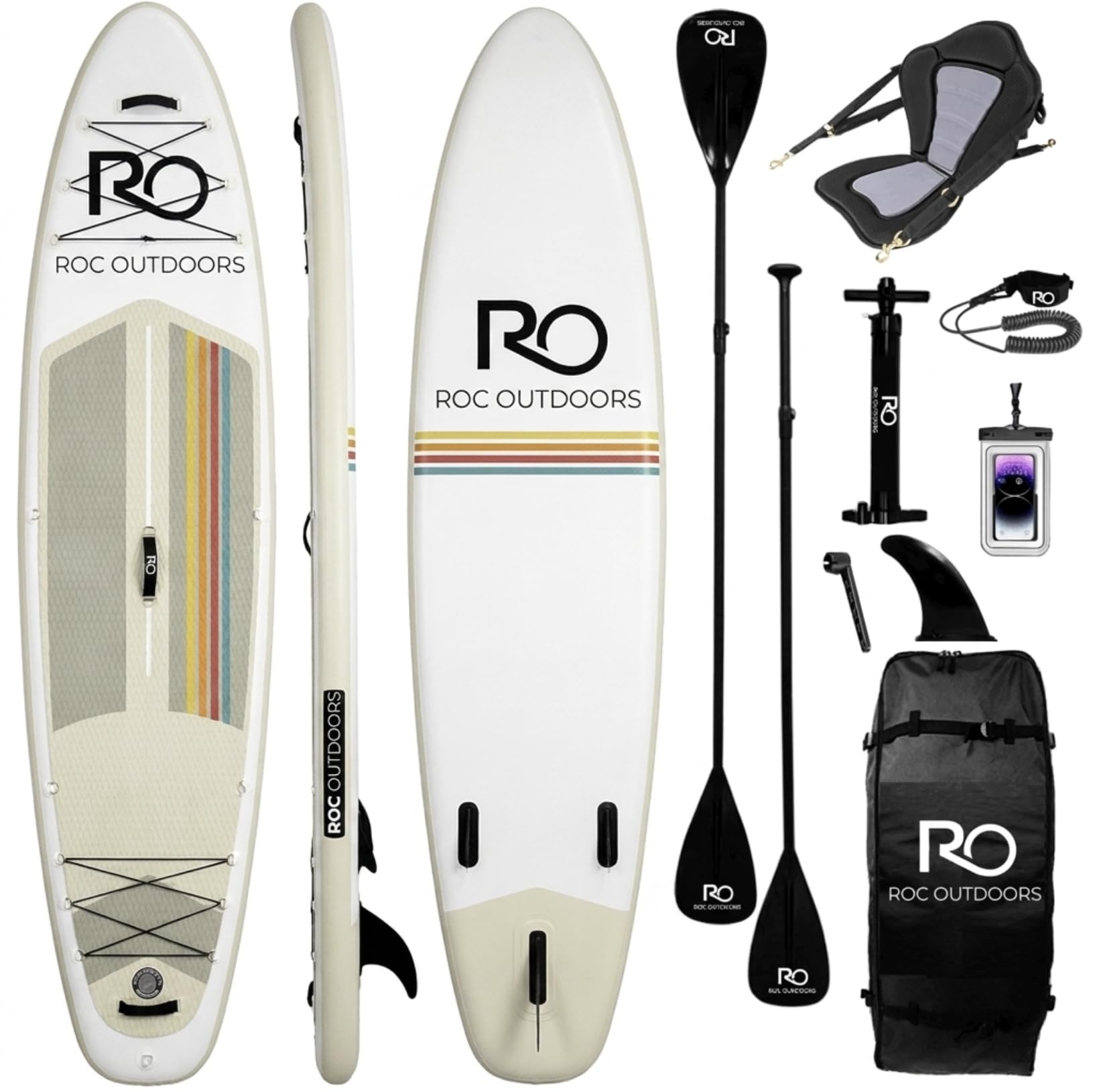 10'6" Inflatable Stand Up Paddle Board Set