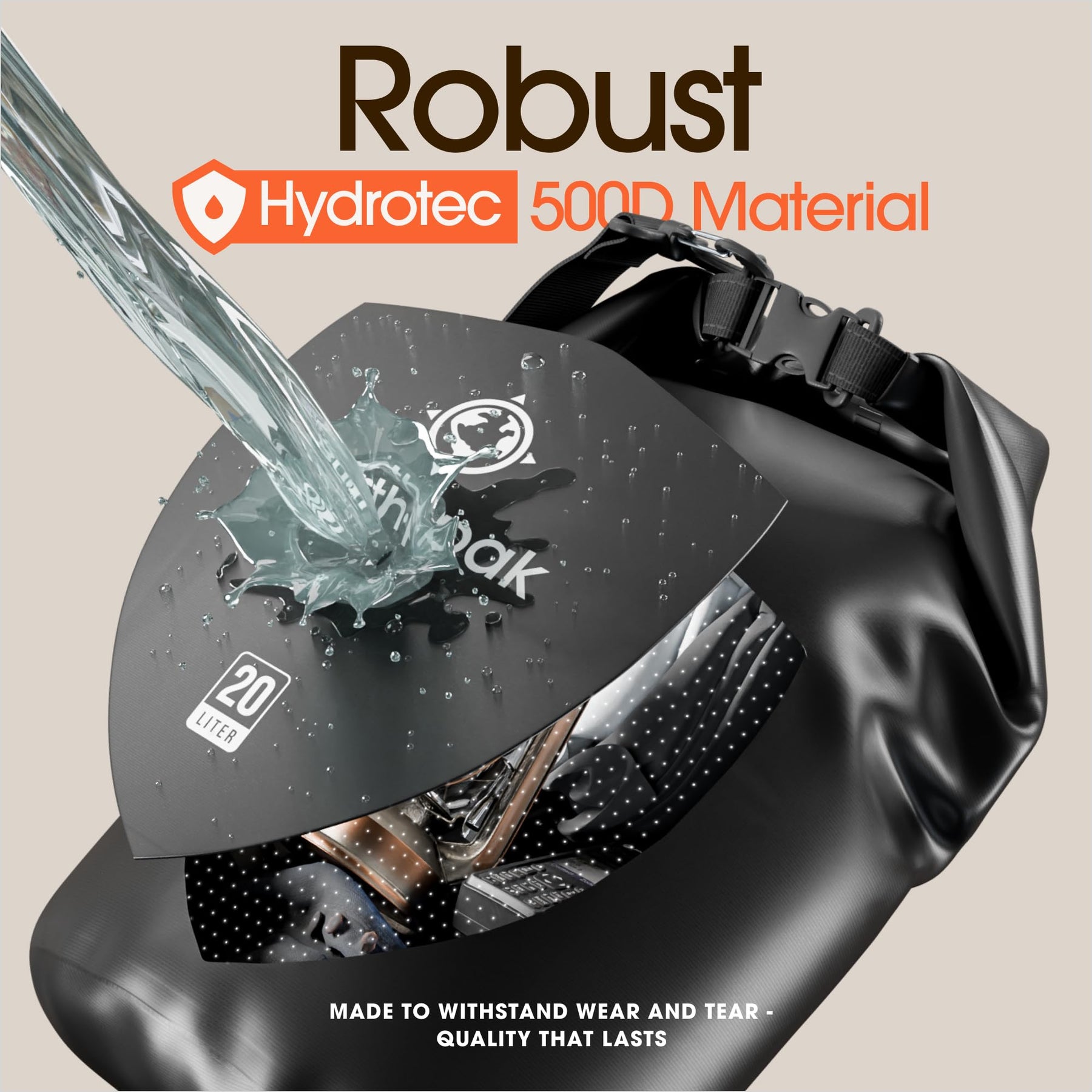Waterproof Roll Top Dry Bag