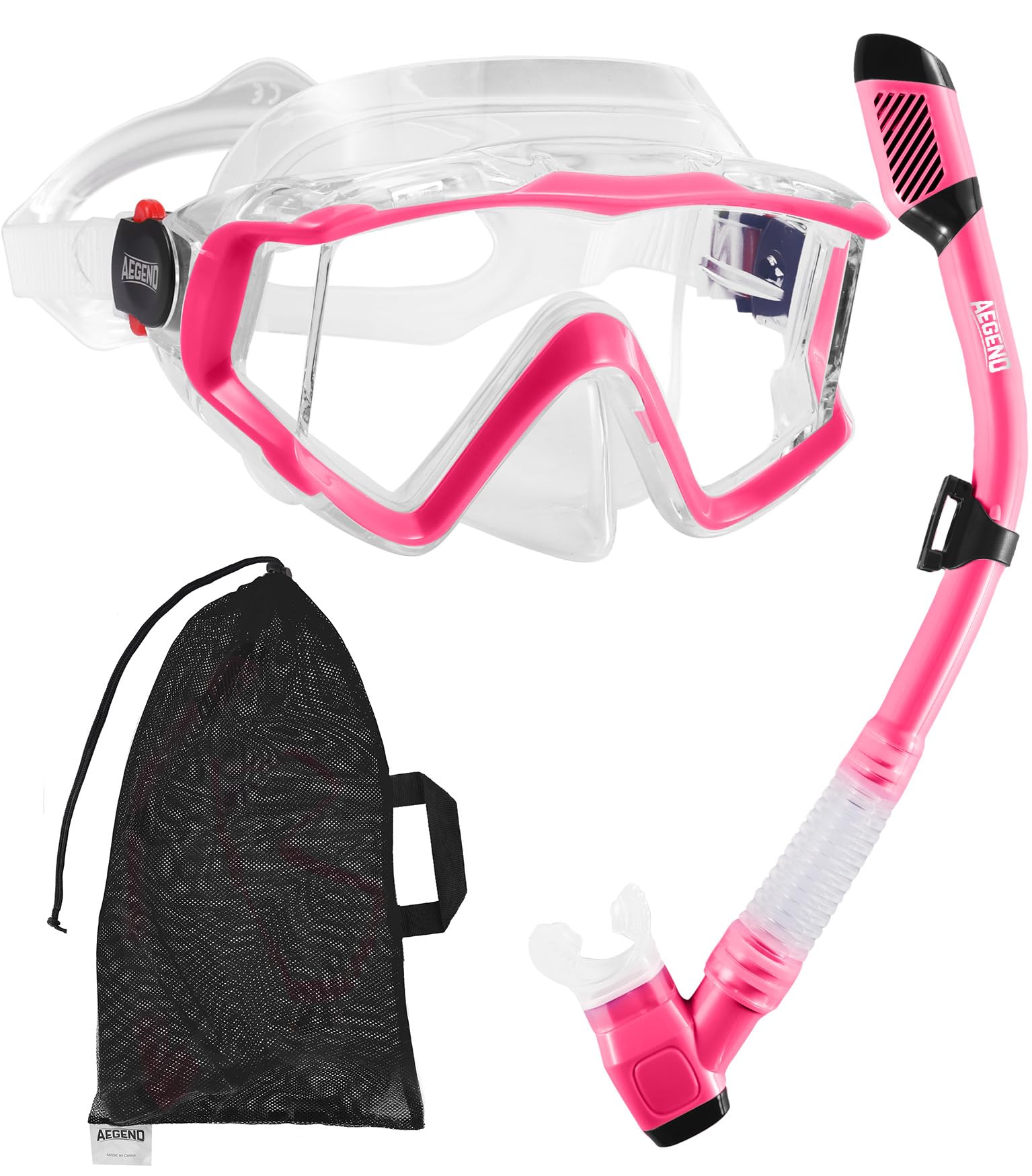 Dry Top Snorkel Mask Set