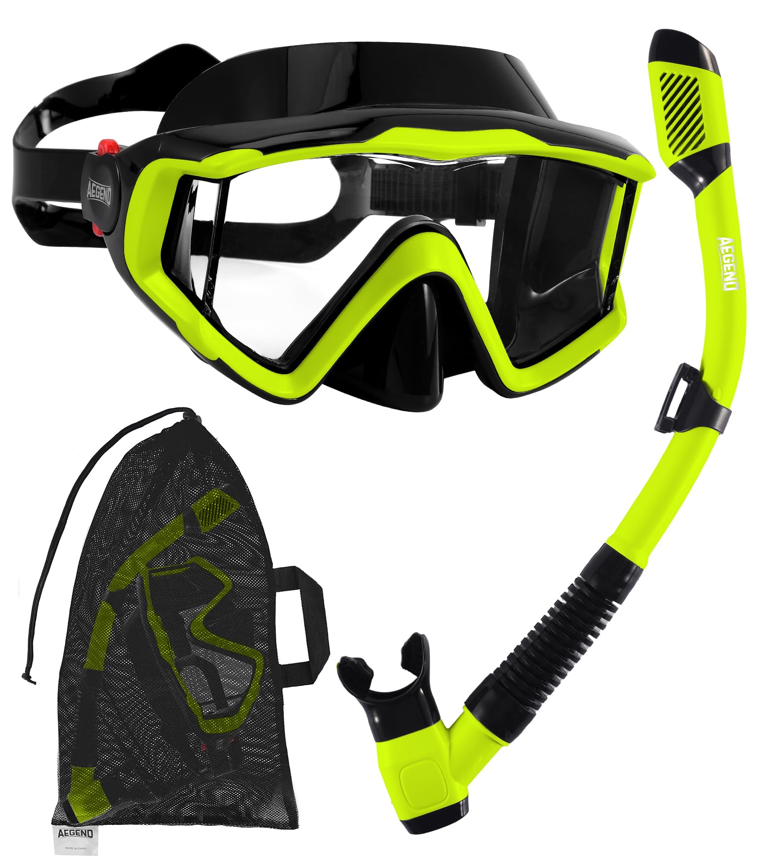Dry Top Snorkel Mask Set