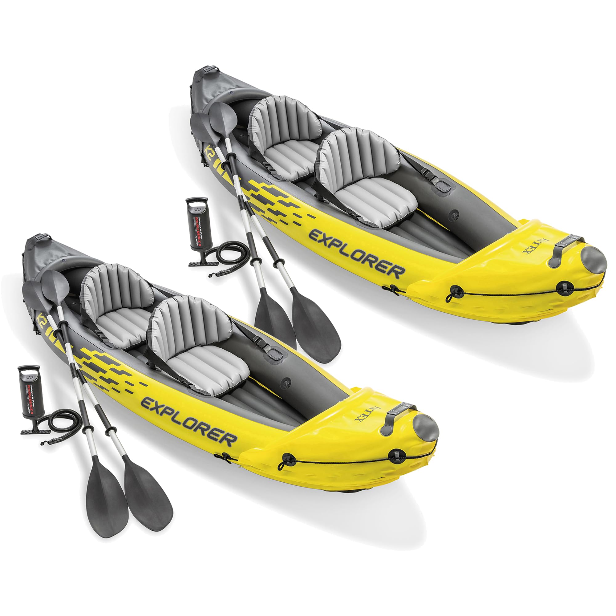 2-Person Inflatable Kayak Set