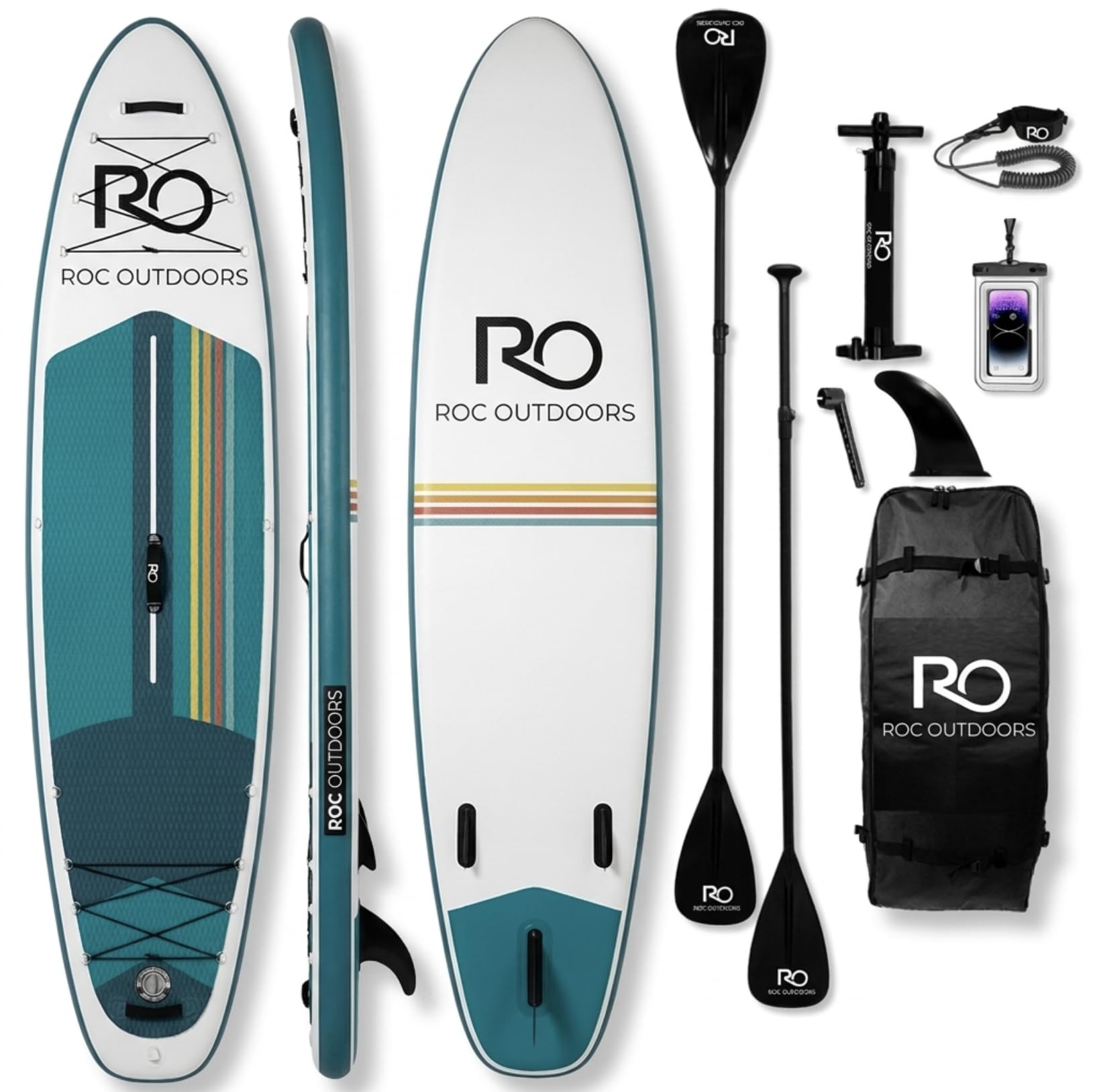10'6" Inflatable Stand Up Paddle Board Set