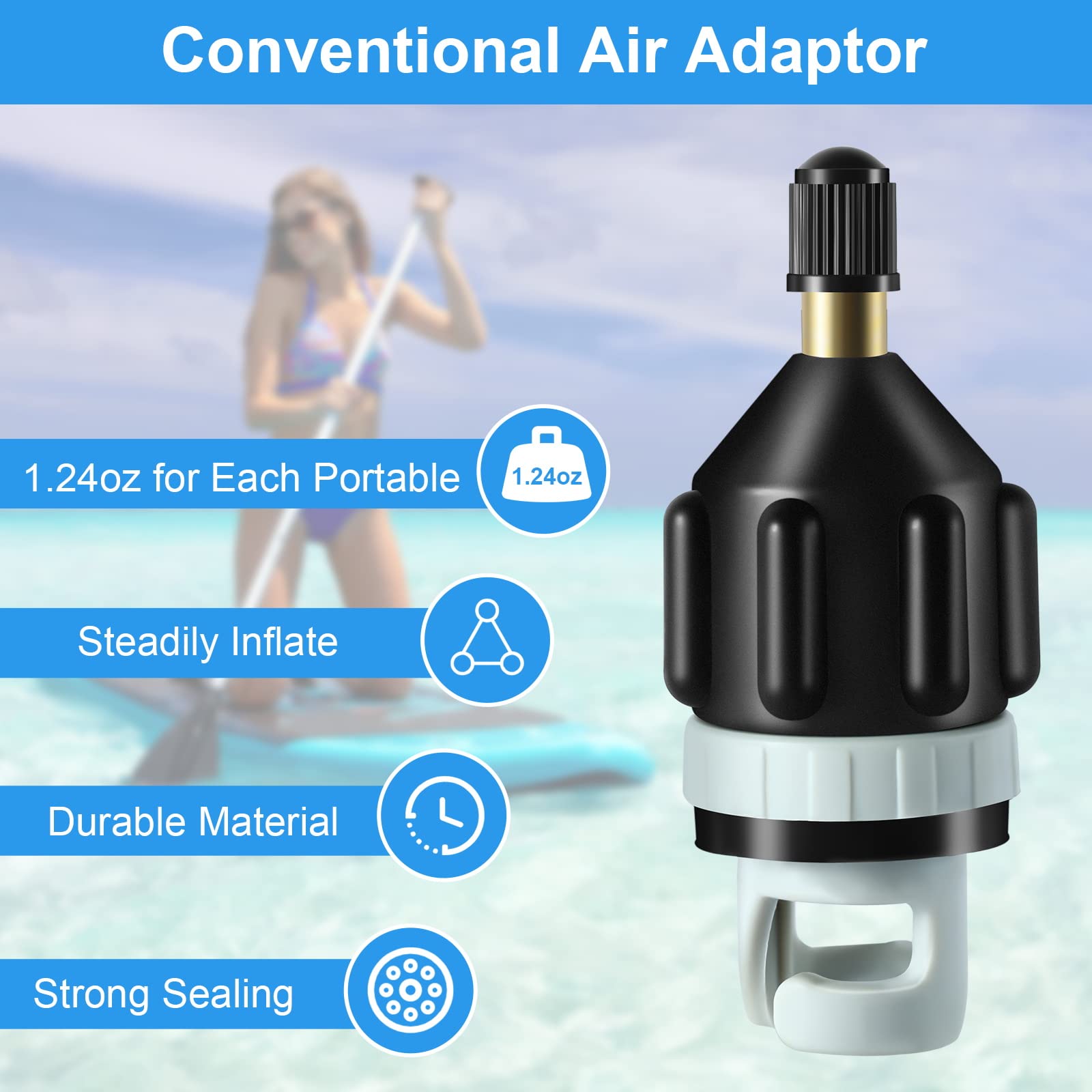 2PCS SUP Pump Adapter Set