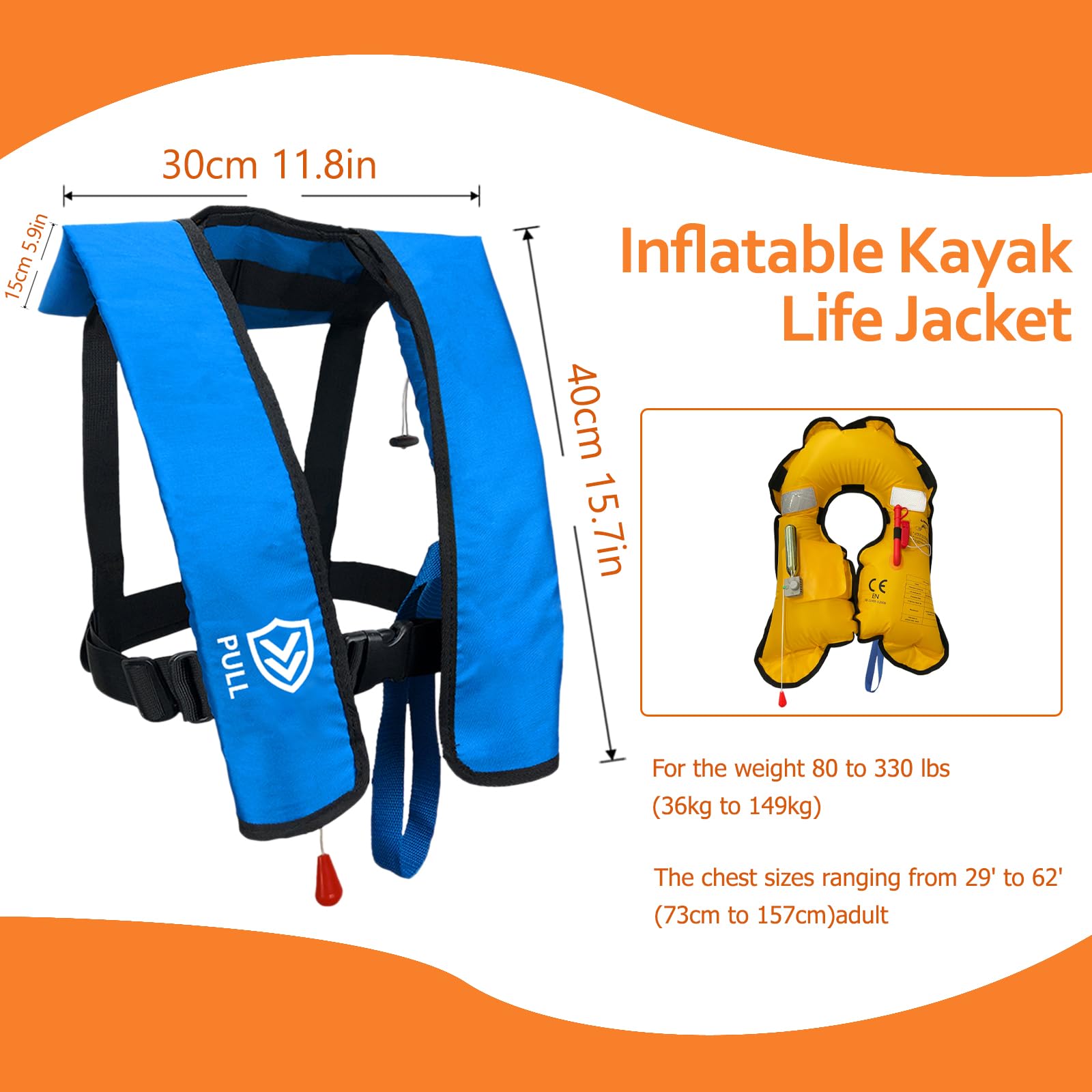 Automatic Inflatable Life Jacket
