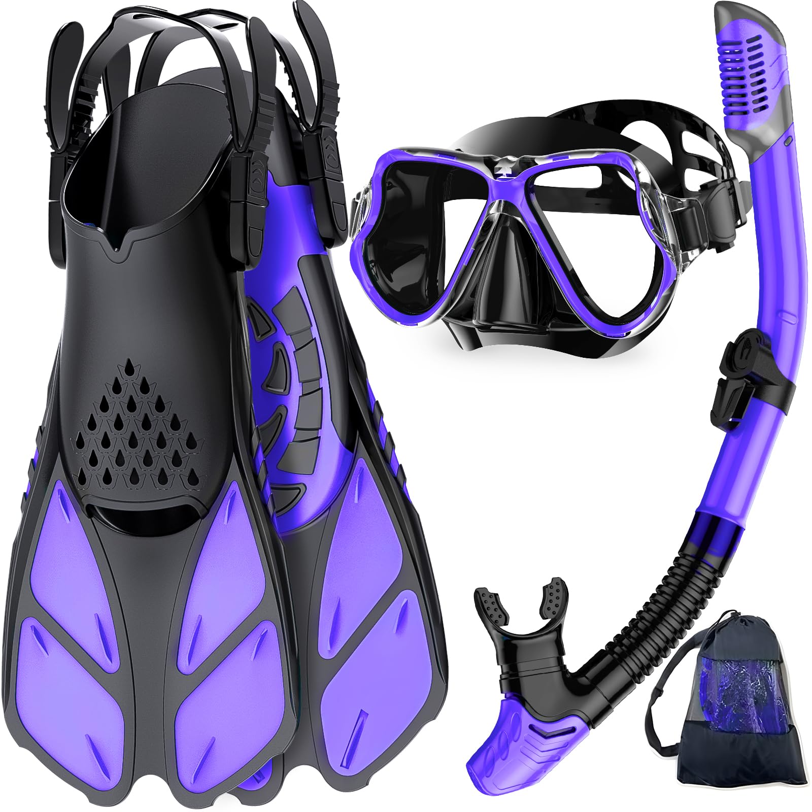 Mask Fins & Snorkel Set