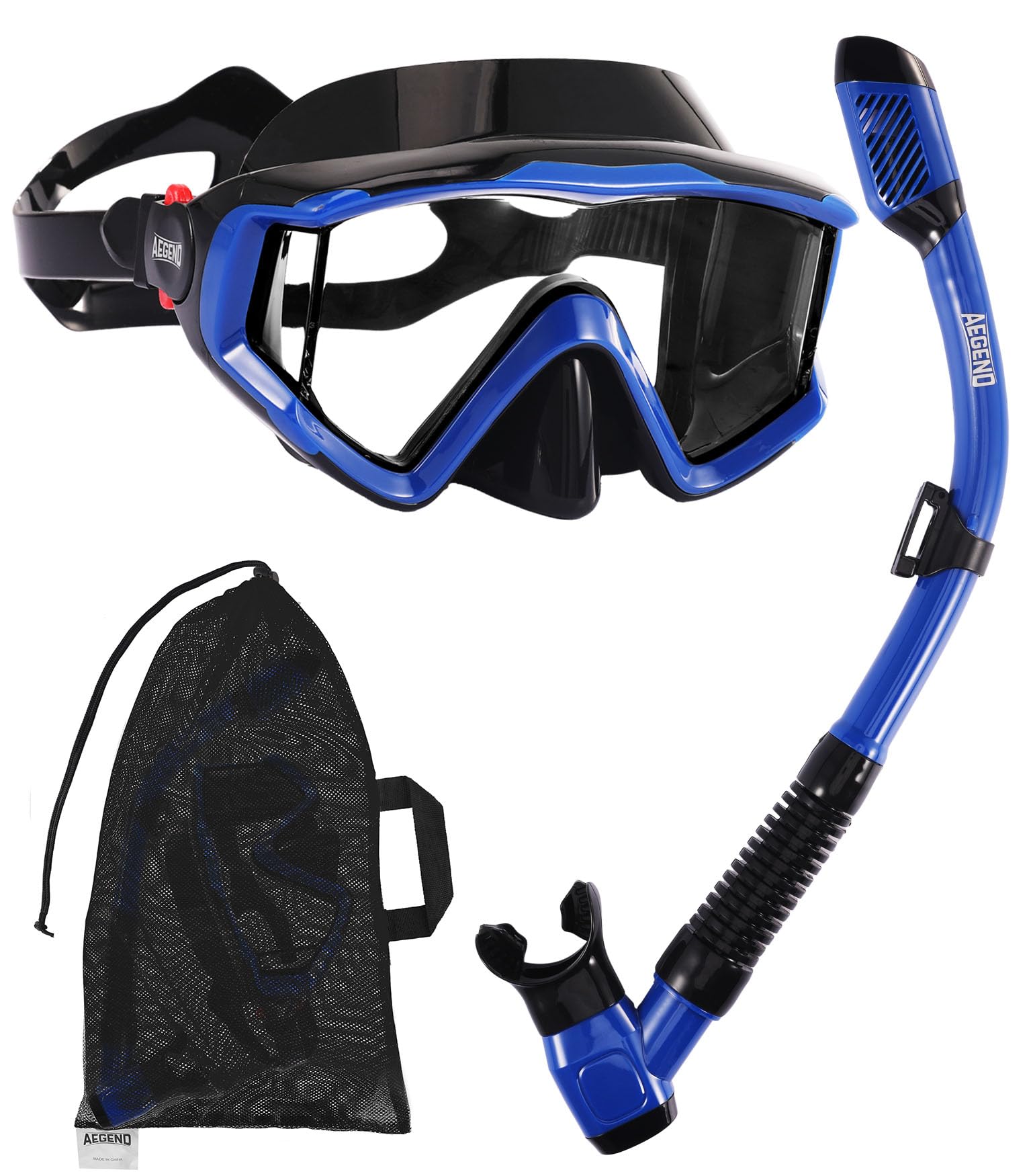 Dry Top Snorkel Mask Set