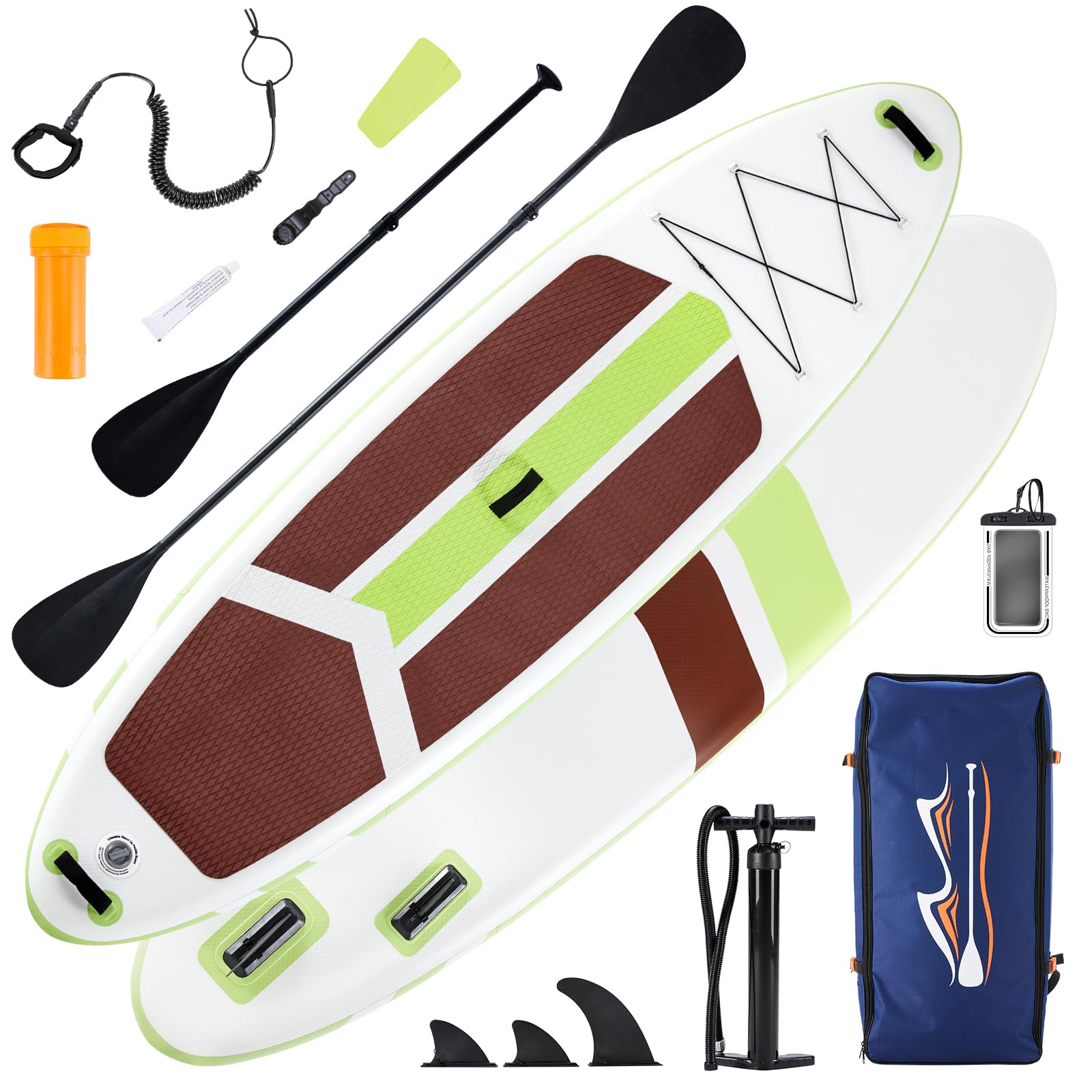 10.5' Inflatable Stand Up Paddle Board Set